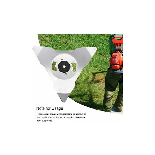 1x rustfrit stål reserveblad udskiftningsblad kompatibelt med Robomow RX20 PRO RX20 U RX12 U RX12 U RX12 U rx modeller