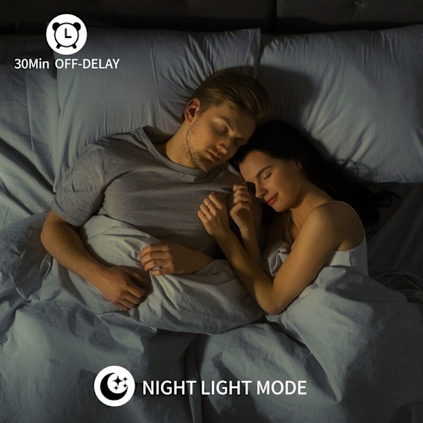 Anten Svart LED-taklampe Dimbar Ultra-tynn 24W Taklampe med Fjernkontroll IP40 Taklampe Fargetemperatur Justerbar LED-taklampe
