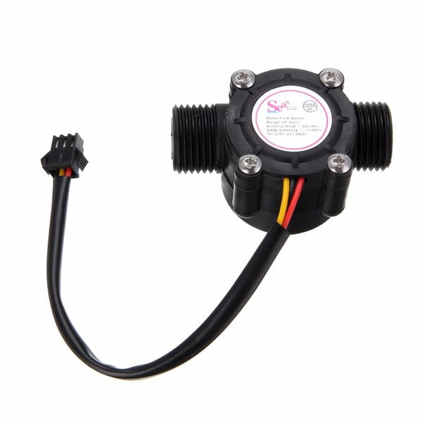 G1/2\" Vandstrømssensor, 1-30L/min 1.75MPa Vandstrøm Hall Effekt Sensor Switch, Flow Meter, Vandstrømssensor