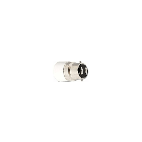 Gängad glödlampsadapter, 5 st B22 till E27 hona konvertibel glödlampsadapter lampstöd standard sockel LED-glödlampa adapter för hemmet lägenheten