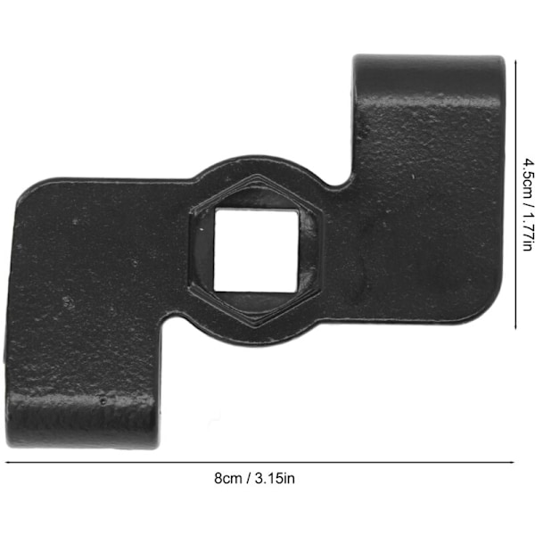 Metallnøkkel forlengelse universalnøkkeladapter for 1/2 tommers skrutrekker og 21 mm sekskantskrutrekker
