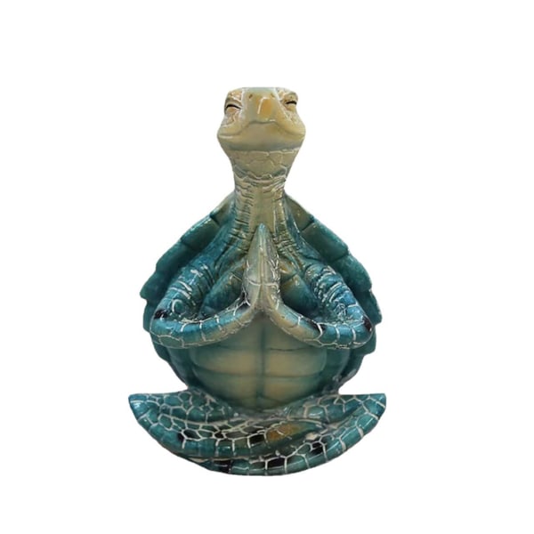 1 kpl jooga meditaatio kilpikonna kilpikonna eläin patsas koristeet kotipuutarha koristelu