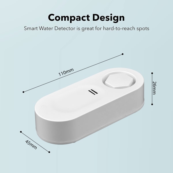 Sanitär trådlös smart vattenläckagesensor