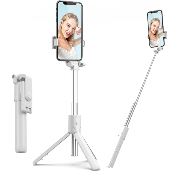 3-in-1 Bluetooth-selfiekeppi langattomalla kaukosäätimellä