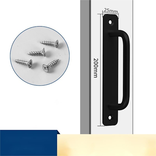 Kabinet Skuffe Håndtag Træk 4 Stykker Aluminium Legering Push Pull Håndtag Assistent (Stil 3)