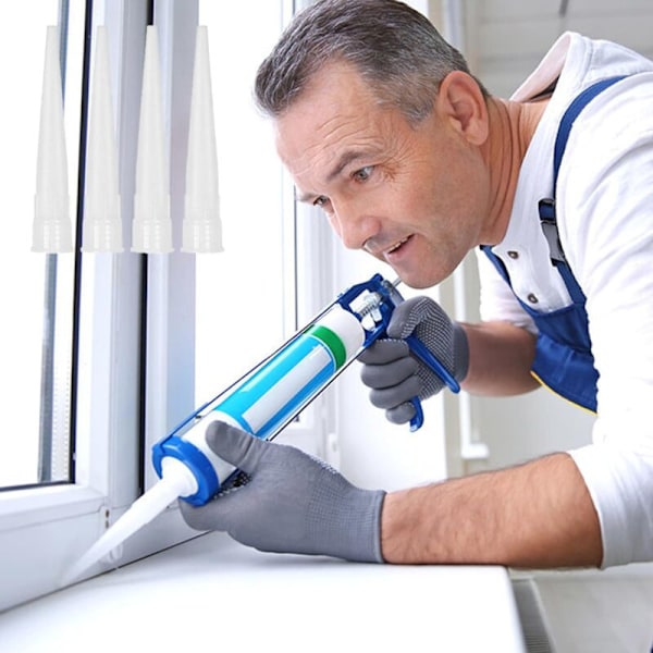 30 stk silikonpatronspisser - silikon erstatningstips for patroner