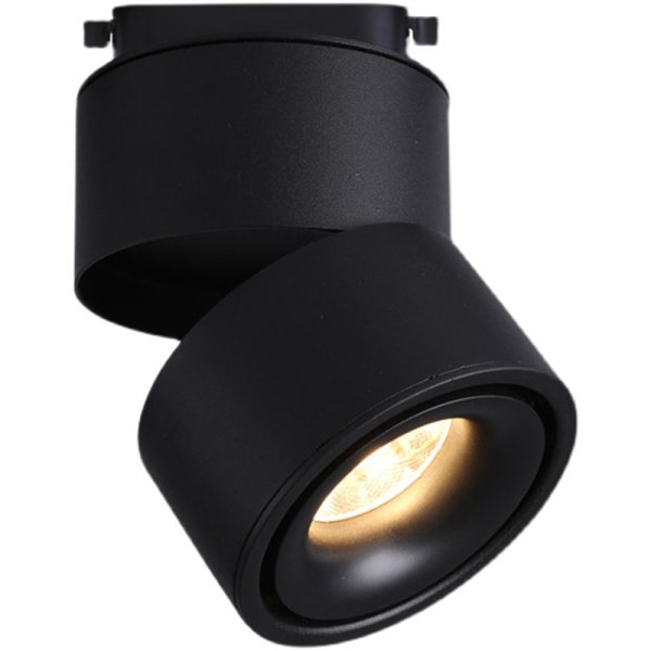 10x10x10cm (Sort-4000K)-5 W LED loftspot Loftslampe, Justerbar lampehusvinkel, Loftspot, Loftspot, Loftslampe, adj