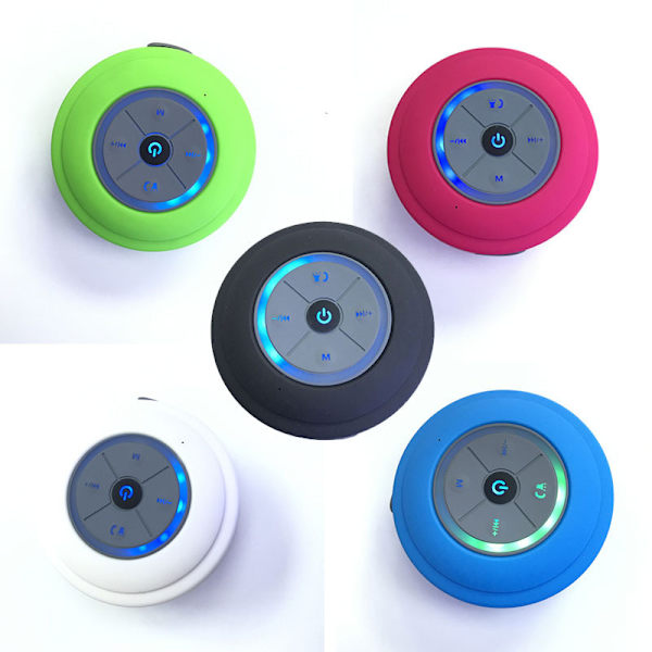 Bluetooth-dusjhøyttaler - Bluetooth-høyttaler, dusjkabinett, dusjradio - Vanntett Bluetooth 5.0-høyttaler for bad, utendørs