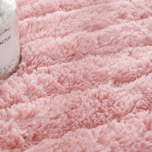 Sofföverdrag Fönsterbräda Balkongkudde, Universell Karfönsteröverdrag för Alla Säsonger, Plyschkudde för Rumsdekor(Rosa, Kuddstorlek 30*50 (Inklusive C