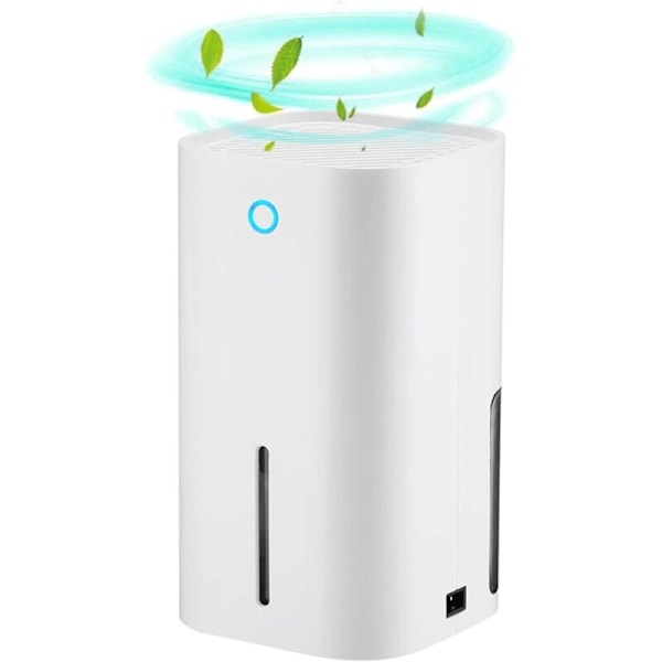 Liten Luftavfuktare för Hem Sovrum, Mini Luftavfuktare för Badrum, Garderob, Kontor, Kök, med Automatisk Avstängning, Ultra-Tyst, Super Energibesparande