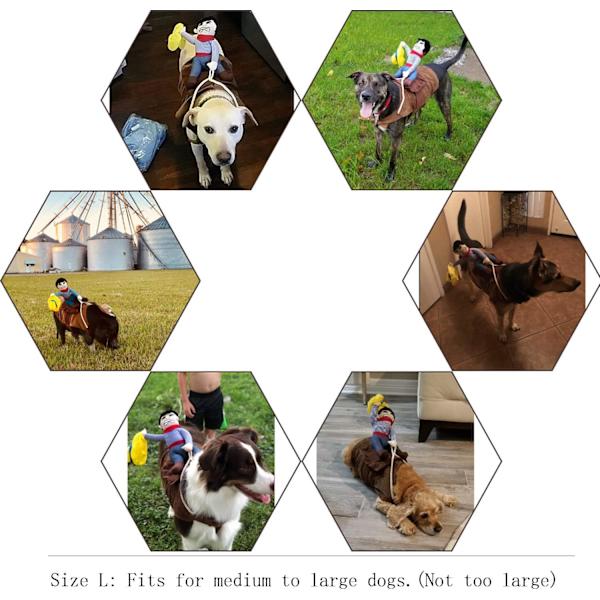 (M)tements til hunde kæledyr ridning tøj The Cowboy Style