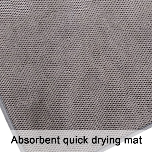 Tørkematte for mikrofiber oppvask, superabsorberende, tørkematte for mikrofiber oppvask