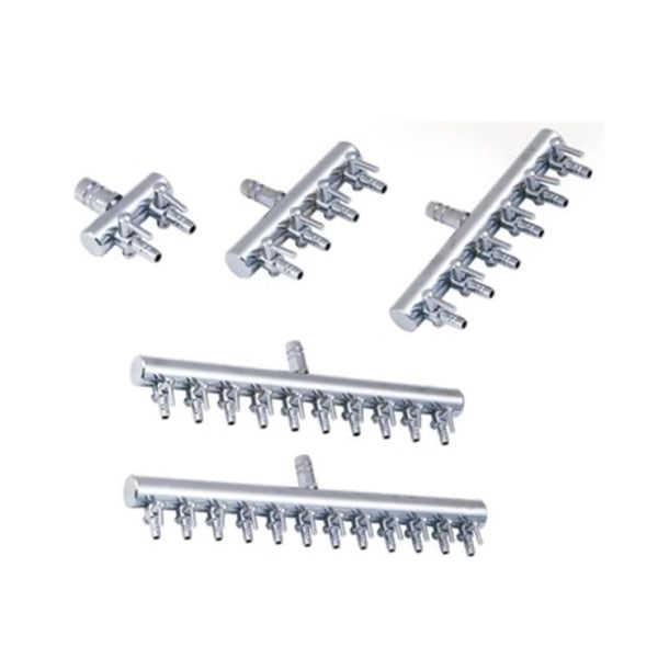 2 stk akvarieluftfordelings pumpe (10 veier)