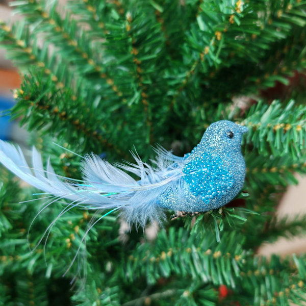 4 stk julepynt til å henge på juletreet