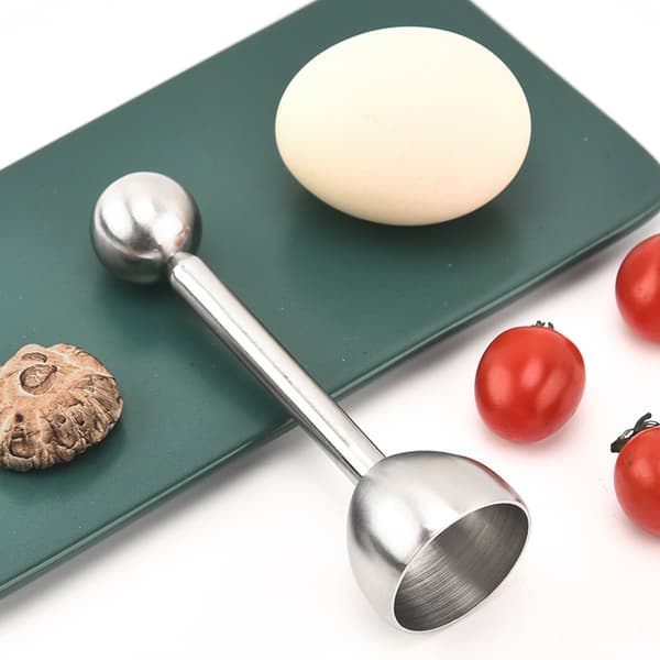 Eggkoker, eggåpner og kutter for hardkokte og bløtkokte egg