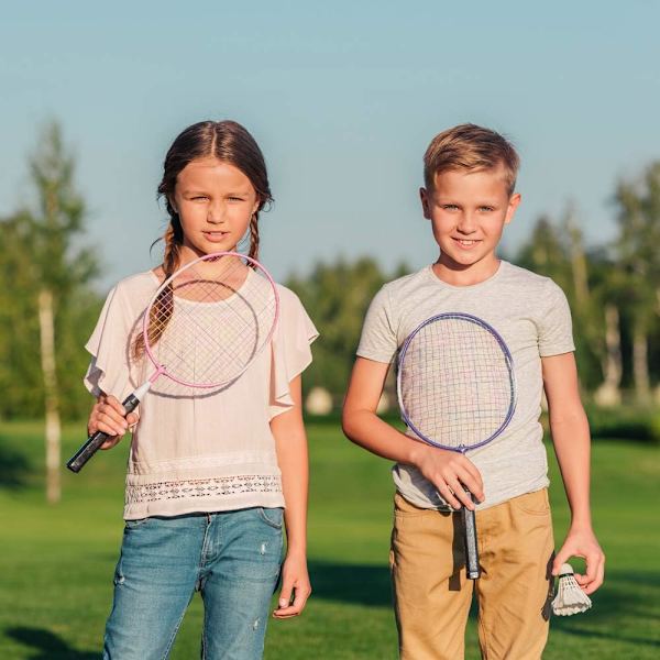 Badmintonfjädrar, 12-pack gåsfjäder badmintonfjädrar, badmintonbollar för inomhus, utomhus, sport, träning, motion, G