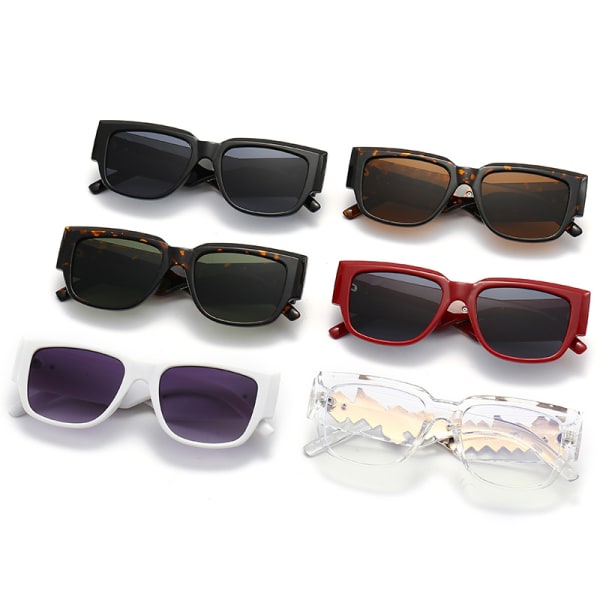 Punkbriller med lille stel - sorte, nye retrosolbriller, premium F