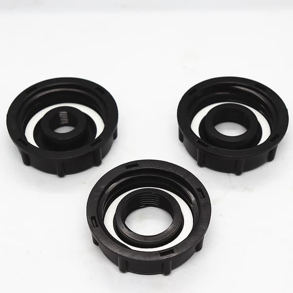 S60 x 6, 3/4\" invändig gänga, plast, svart