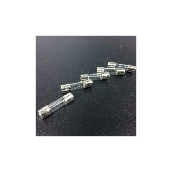 100 5x20mm glas sikringer i æske 0.2A 20A