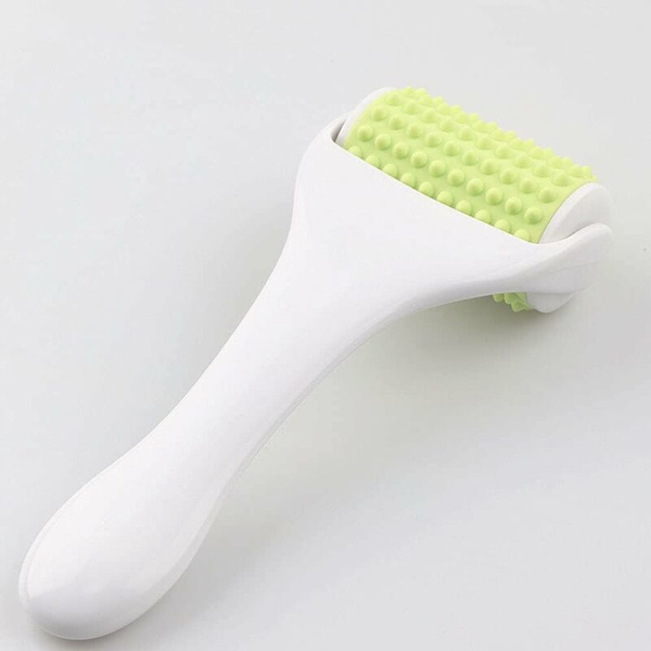 Anti-cellulite massagerulle, cellulite massager, værktøj til lindring af smerter i hele kroppen (gul)
