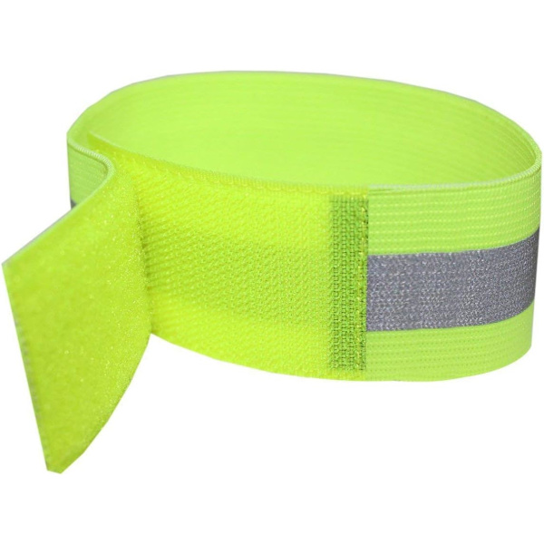 4*3,5 cm Set 4 Reflextejp Säkerhetsarmband - Hög Synlighet Cykel Löpning Barn - Elastisk Repskydd