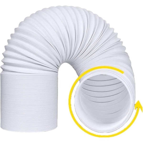 PVC-poistoilmaputki 6 m 15 cm