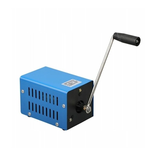 Høy effekt sveivegenerator, USB Nød Dynamotor lastgenerator for utendørsaktiviteter campingplass, bærbar sveiv