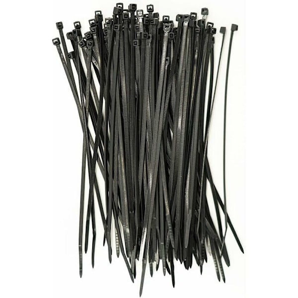 (Sort) 500 stk. 200 mm x 3,2 mm spændehalskæder, specielle spændehalskæder, nylonspændehalskæder, 200 mm spændehalskæder.