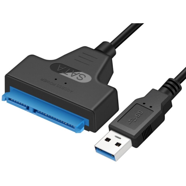 USB till SATA USB-adapterkabel för SSD / HDD 2,5 \", SATA extern omvandlare till USB 3.0 och kabel, USB 3.0-SATA III omvandlare (SATA-USB 3.0 konvertering