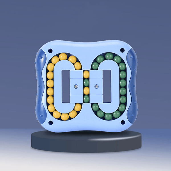Kuutio Magic Bean, Magic Cube Little Magic Beans Toys, Intelligence Fingertip（sininen）