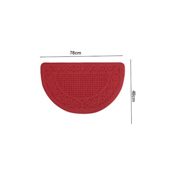 Dörrmatta inomhus, slitstark halkfri matta, dörrmatta inomhus, absorberande mattor, entrématta, maskintvättbara entrémattor 48 * 78CM