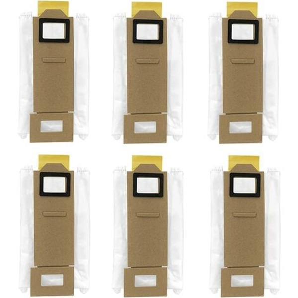 Pölynimuripussit Roborock S7/S7+ -imurille, automaattinen tyhjennysasema, 3 litran tilavuus, Xiaomi Roborock S7/S7+ -varaosat