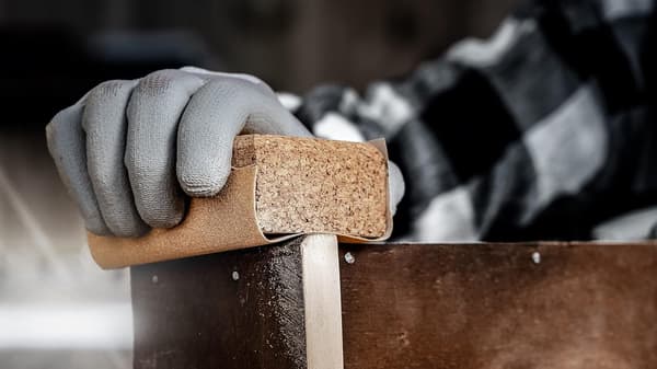 1x, Grit 80 slibepapirruller (til hårdt træ, maling på træ, bredde 93 mm, længde 5 m)
