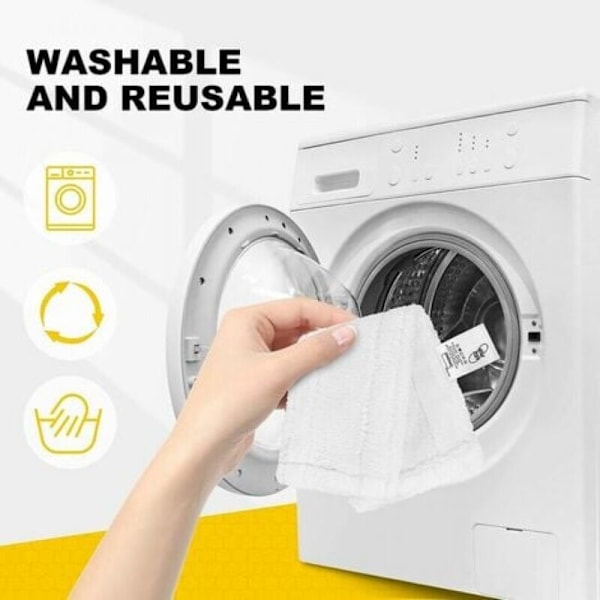 5 KPL Mikrokuituliinoja SC5 SC3 -malleille, Korvaavat liinat Kärcher-höyrypuhdistimen SC-sarjaan EASY FIX