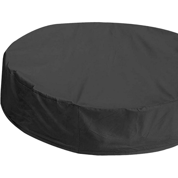 Runda poolskydd för barn Utomhus sandlåda leksaksskydd Sandlåda tak Multifunktion tak för hund, 122cmx30cm