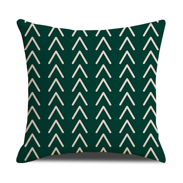Putetrekk, 45x45 putetrekk sett med 4 firkantede putetrekk 18x18 putetrekk 4-pakning for utendørs patio hage Blench stue sofa Farmhou