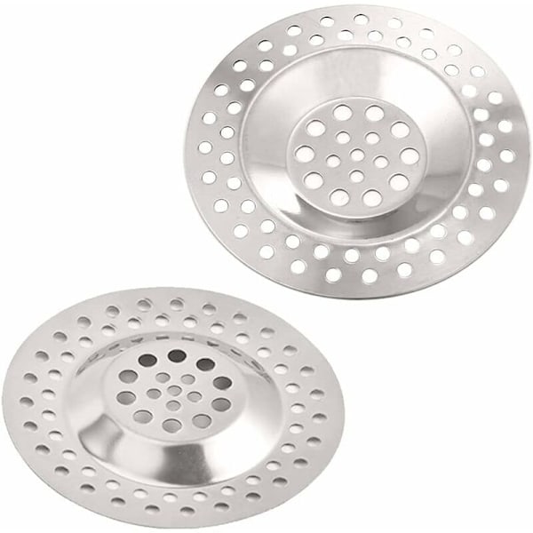 Filter Rustfrit stål 4 Stykker Rustfrit stål Filter Rustfrit stål Lavabo Stål Filter Køkkenvask Bonde Bonde Avabo Til Køkken Og Badeværelse D
