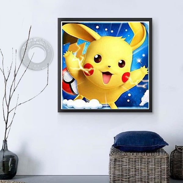 DIY 5D timanttimaalaussarja täysi pora/30x30cm, sarjakuvat kirjonta ristipisto timantti strassi maalaus numeroilla, kangas taide käsityöt maalaus Pictu