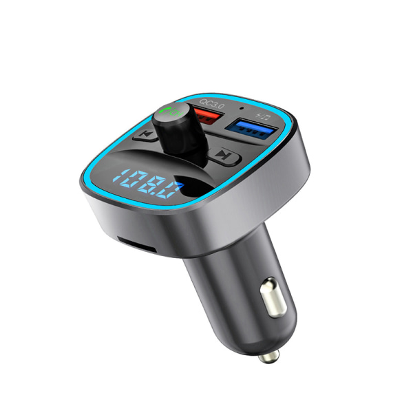 Bil FM-sender - Bil Bluetooth MP3 Smart Multifunksjonell Billader