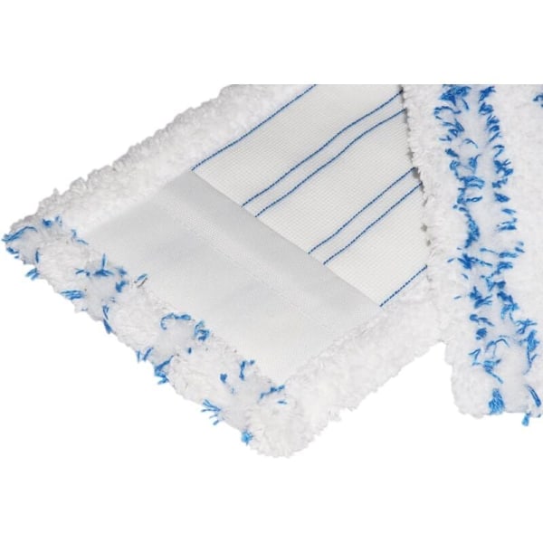 Mikrofibermopp, storlek: 11 x 40 cm, med abrasiva band för budget, kök, badrum och mycket mer