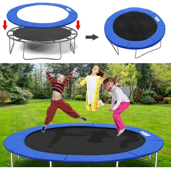 Kantbeskyttelse for Trampoline 305 cm - Blå