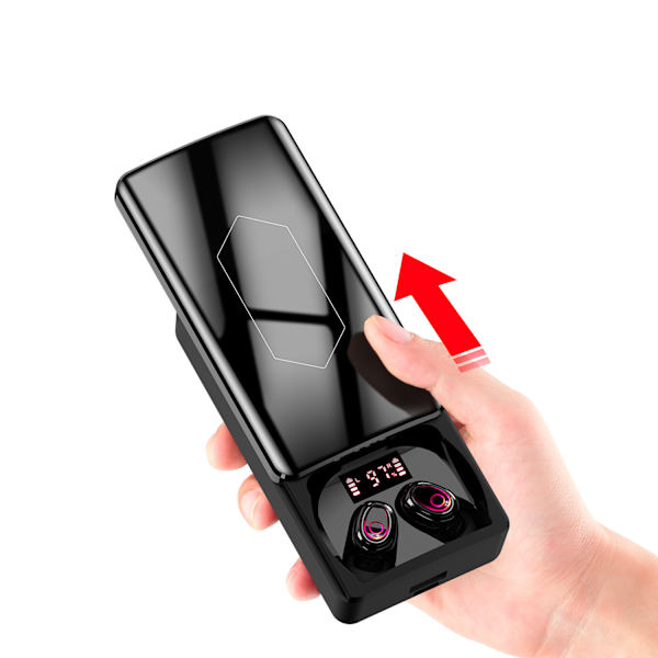 In-Ear Digital Display Høretelefoner Til Musiklytning