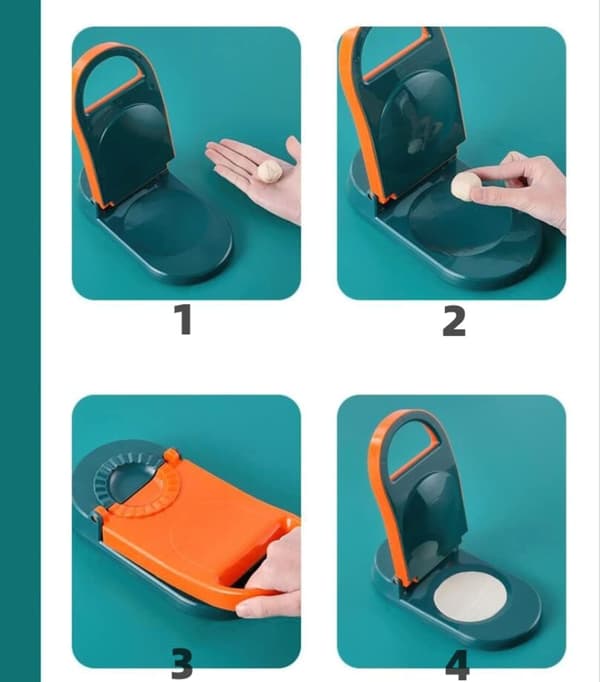 3 stk. - Dumpling Maker, Ravioli Maker, Dumpling Mold, Dumpling Mold