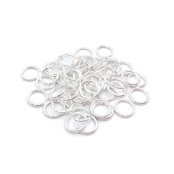 500 O-ringer flere størrelser åpen ring enkel ring jernring C-ring