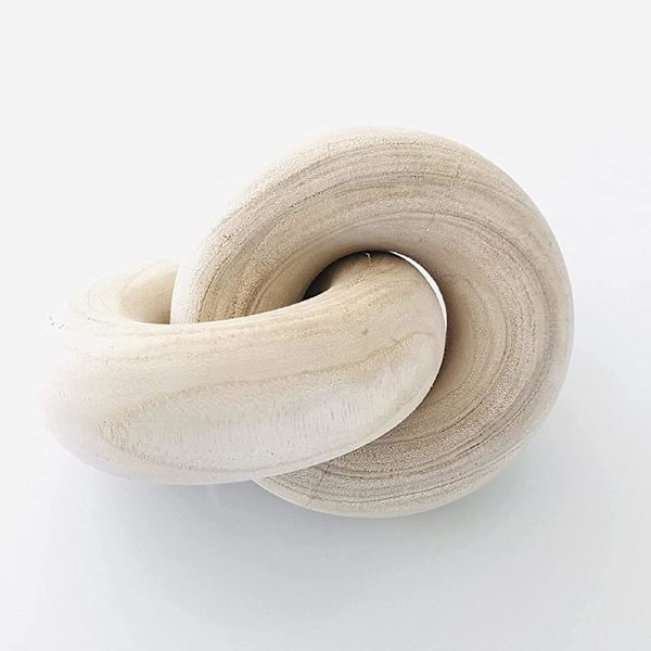 Kotitalon sisustus, kahvipöydän kirjan sisustus, hyllyn sisustuskoristeet, kodin sisustus, moderni maalaistalon olohuoneen sisustus, puinen solmukoriste, ketjukoriste (beige)
