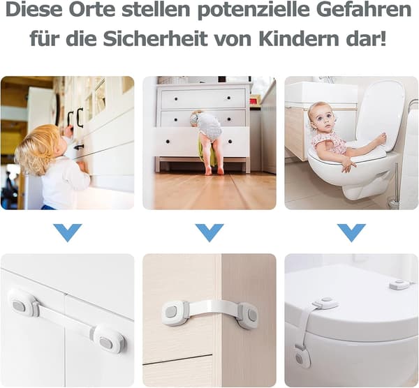 6-delt babysikkerhetsportblokk