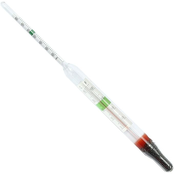 Akvarieglas Float Hydrometer Med Termometer Salt Marine [Misc.]