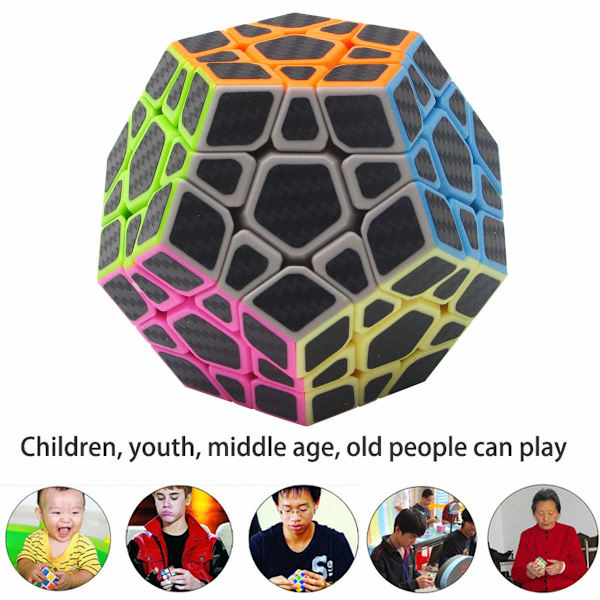 Rubikin kuutio palapeli Rubikin kuutio Uusi ultra-nopea hiilikuitutarra Rubikin kuutio