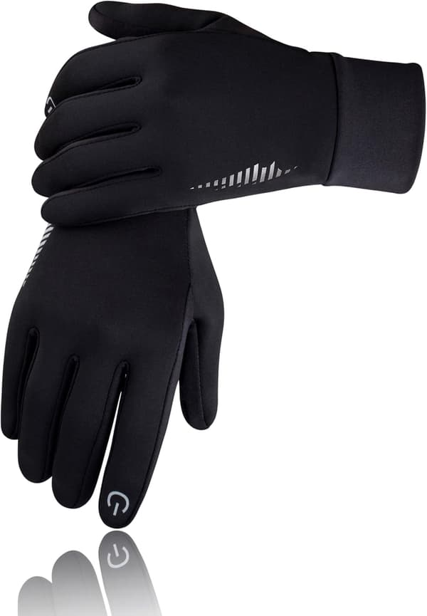 XL Vinterhandskar Herr Dam Touchscreen Varm Lämplig för Cykling Körning Löpning(XL)