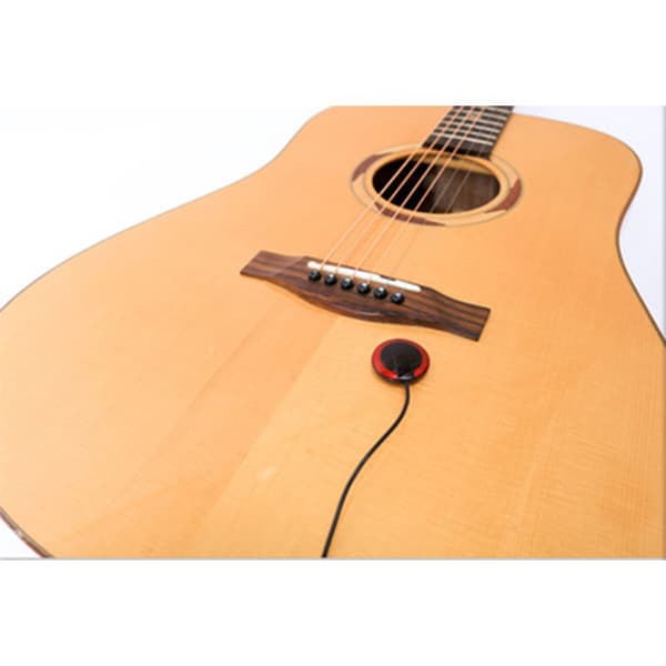 Akustisk piezo kontaktmikrofon pickup för gitarr fiol mandolin ukulele svart